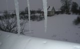 Zima 2010 - Sople - rosną.